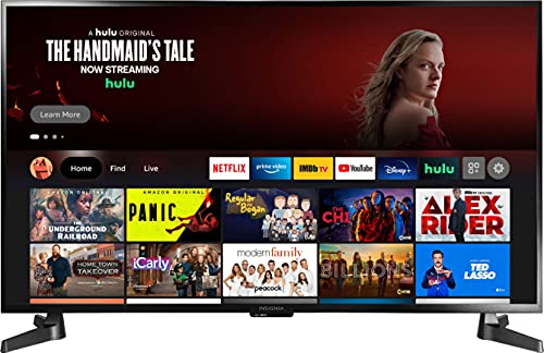 Insignia 43-inch Class F30 Series LED 4K UHD Smart Fire TV (NS-43F301NA22, 2021 Model) Insignia 43-inch Class F30 Series LED 4K UHD Smart Fire TV (NS-43F301NA22, 2021 Model)