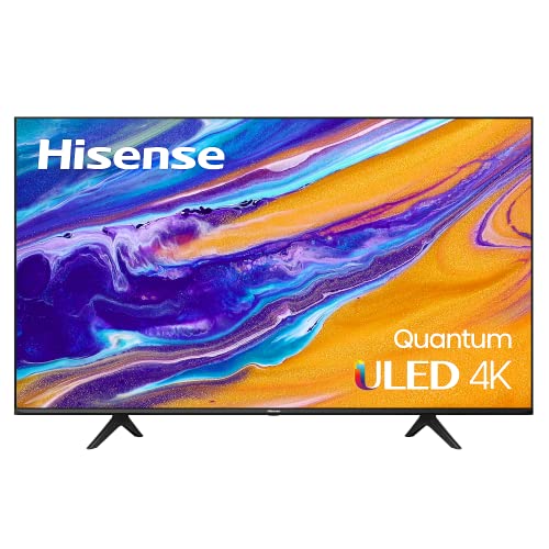 Hisense ULED 4K Premium 50U6G Quantum Dot QLED Series 50-Inch Android 4K Smart TV with Alexa Compatibility, 600-nit HDR10+, Dolby Vision & Atmos, Voice Remote (2021 Model) Hisense ULED 4K Premium 50U6G Quantum Dot QLED Series 50-Inch Android 4K Smart TV with Alexa Compatibility, 600-nit HDR10+, Dolby Vision & Atmos, Voice Remote (2021 Model)