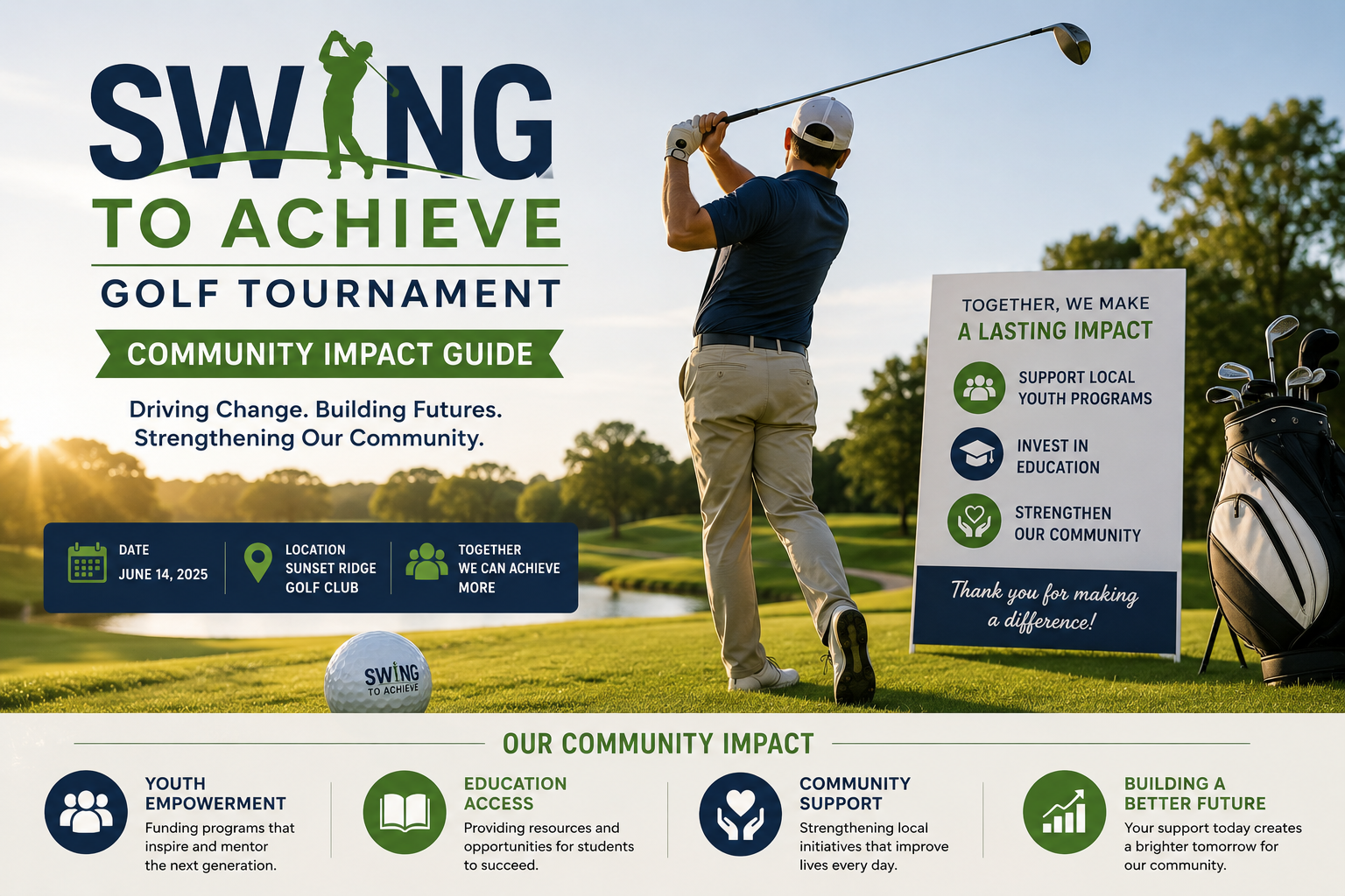 Swing to Achieve Golf Tournament: Community Impact Guide